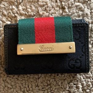 Gucci keychain wallet